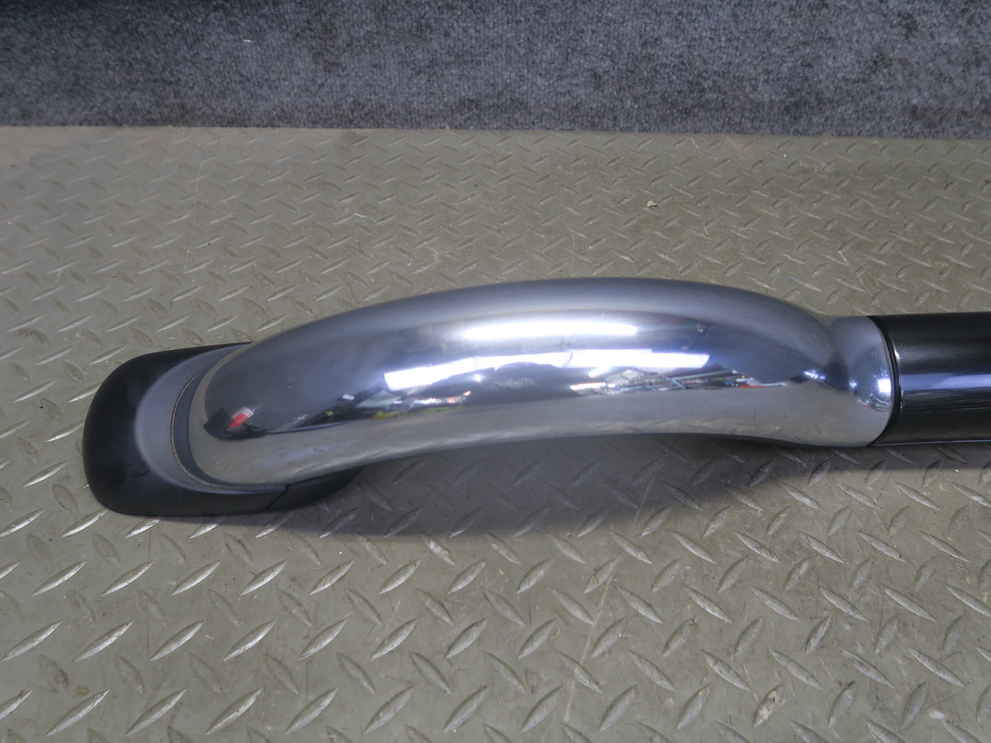 09-15 Mini Cooper R57 Convertible Roll Over Bar Chrome Trim Cover Panel OEM