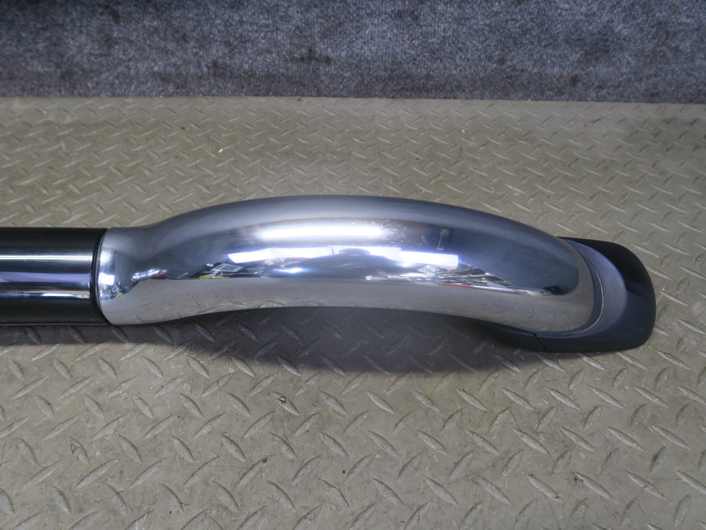 09-15 Mini Cooper R57 Convertible Roll Over Bar Chrome Trim Cover Panel OEM