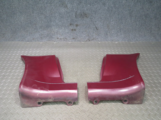 86-88 Toyota Supra MA70L Set of 2 Rear Side Skirt Rocker Trim Molding Cover OEM