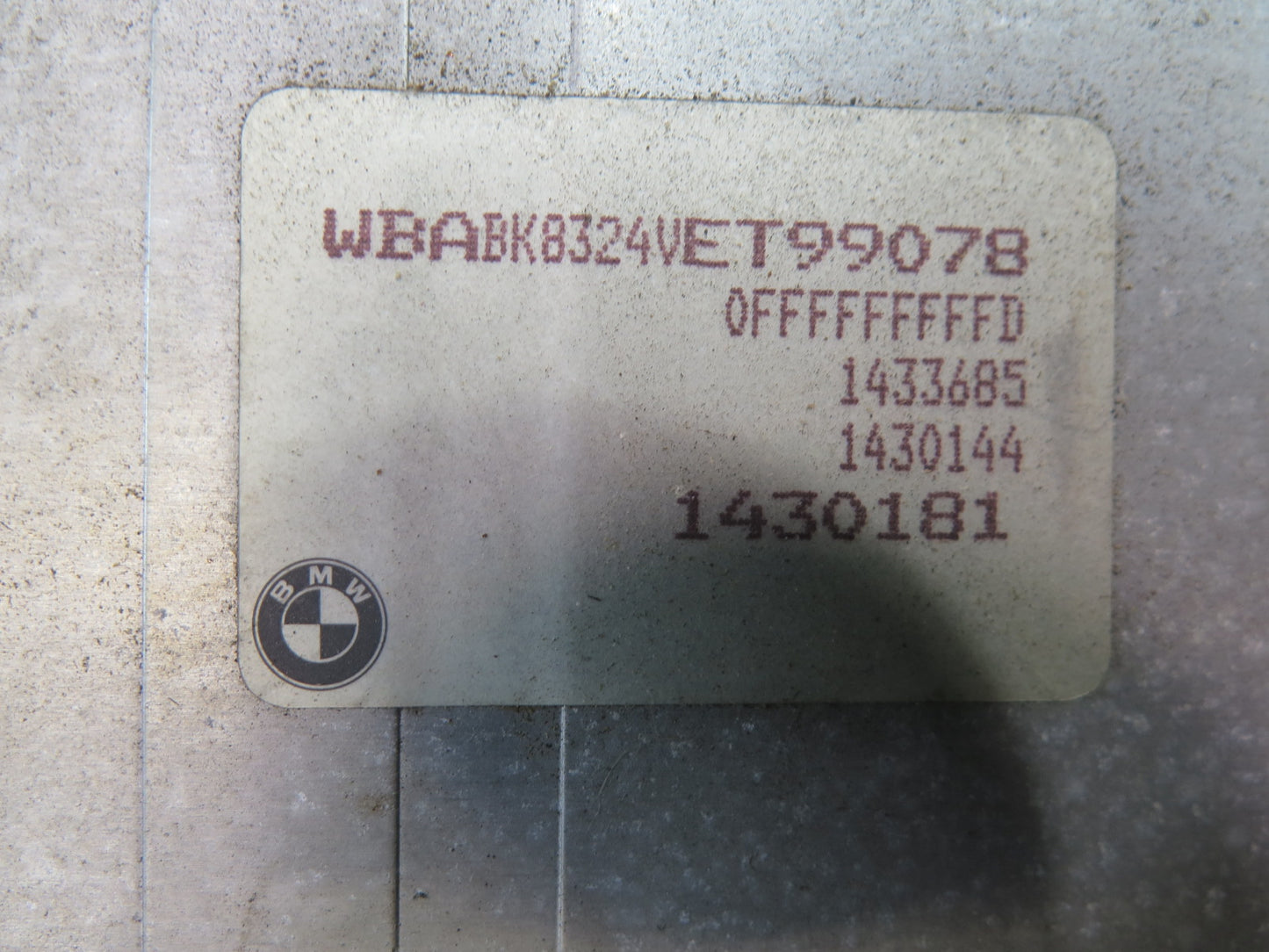 1997 BMW E36 328iC M52 Engine ECU DME EWS Module Door Lock Cylinder KEY Set OEM