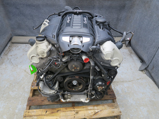 2011-2014 Porsche Cayenne 958 4.8L AWD Turbo V8 M48.52 Complete Engine Motor