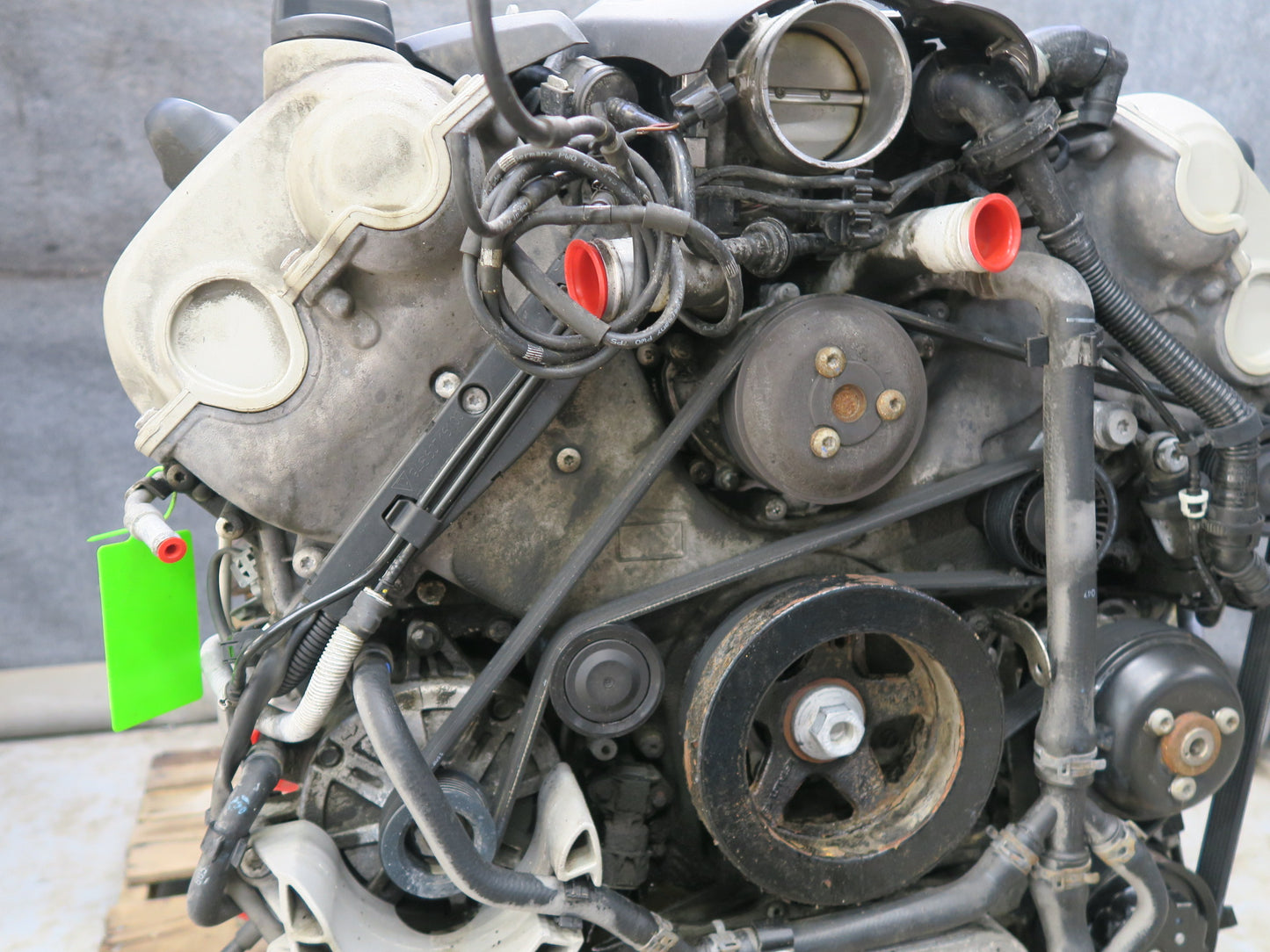 2011-2014 Porsche Cayenne 958 4.8L AWD Turbo V8 M48.52 Complete Engine Motor