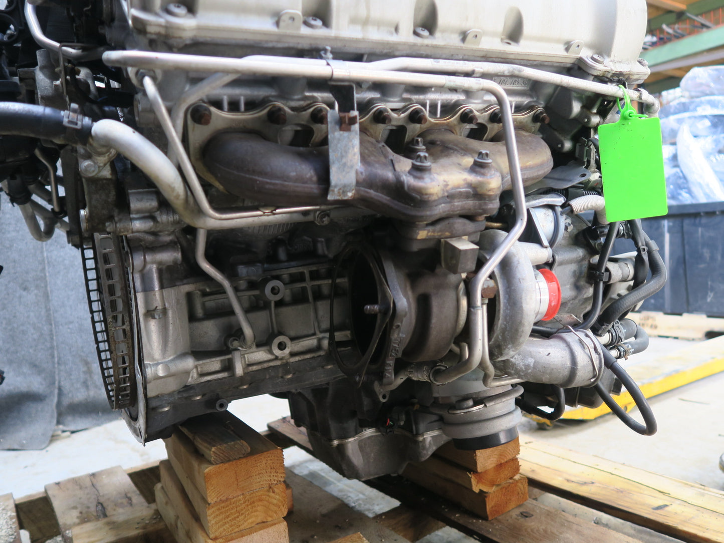 2011-2014 Porsche Cayenne 958 4.8L AWD Turbo V8 M48.52 Complete Engine Motor