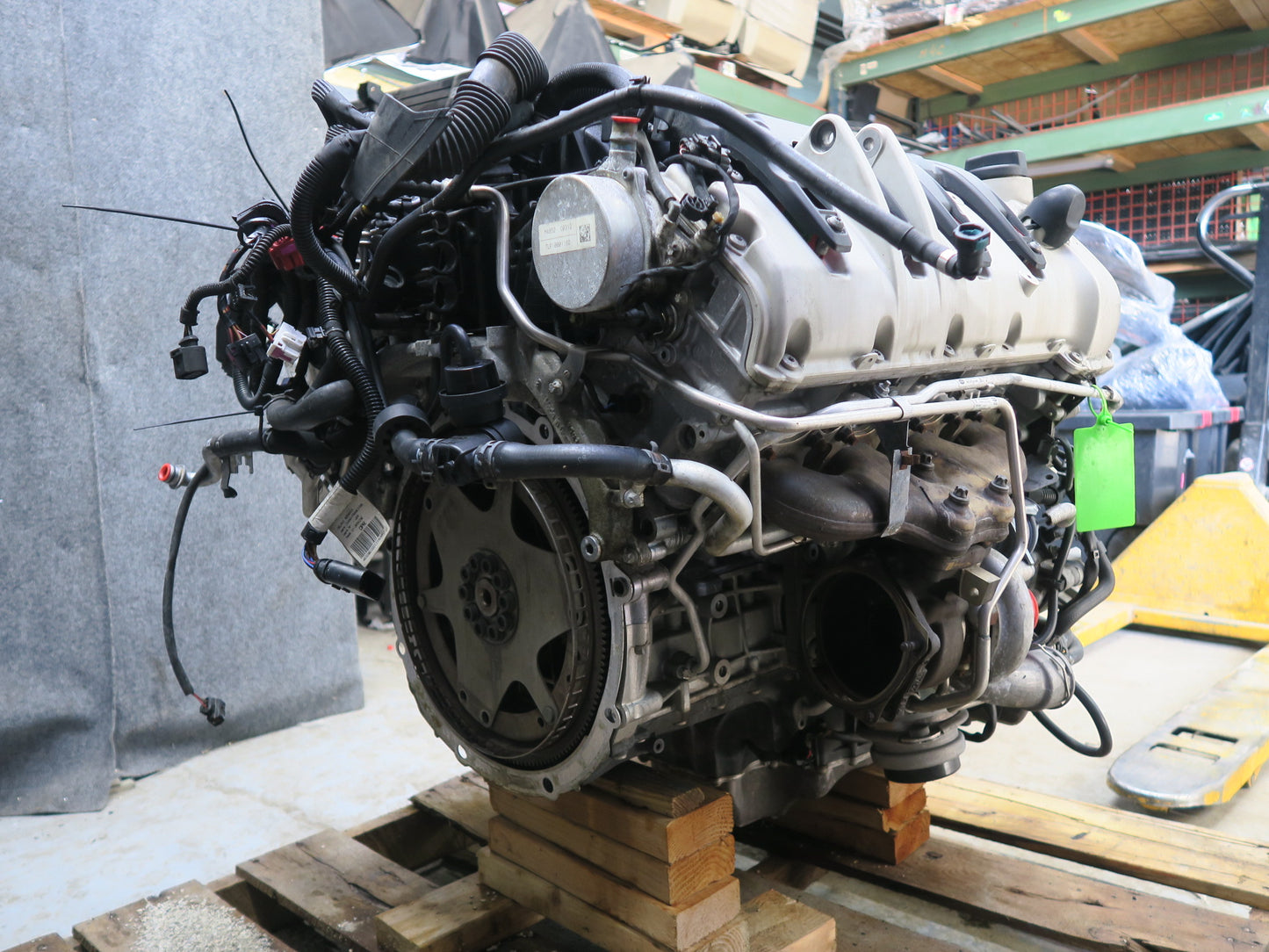 2011-2014 Porsche Cayenne 958 4.8L AWD Turbo V8 M48.52 Complete Engine Motor