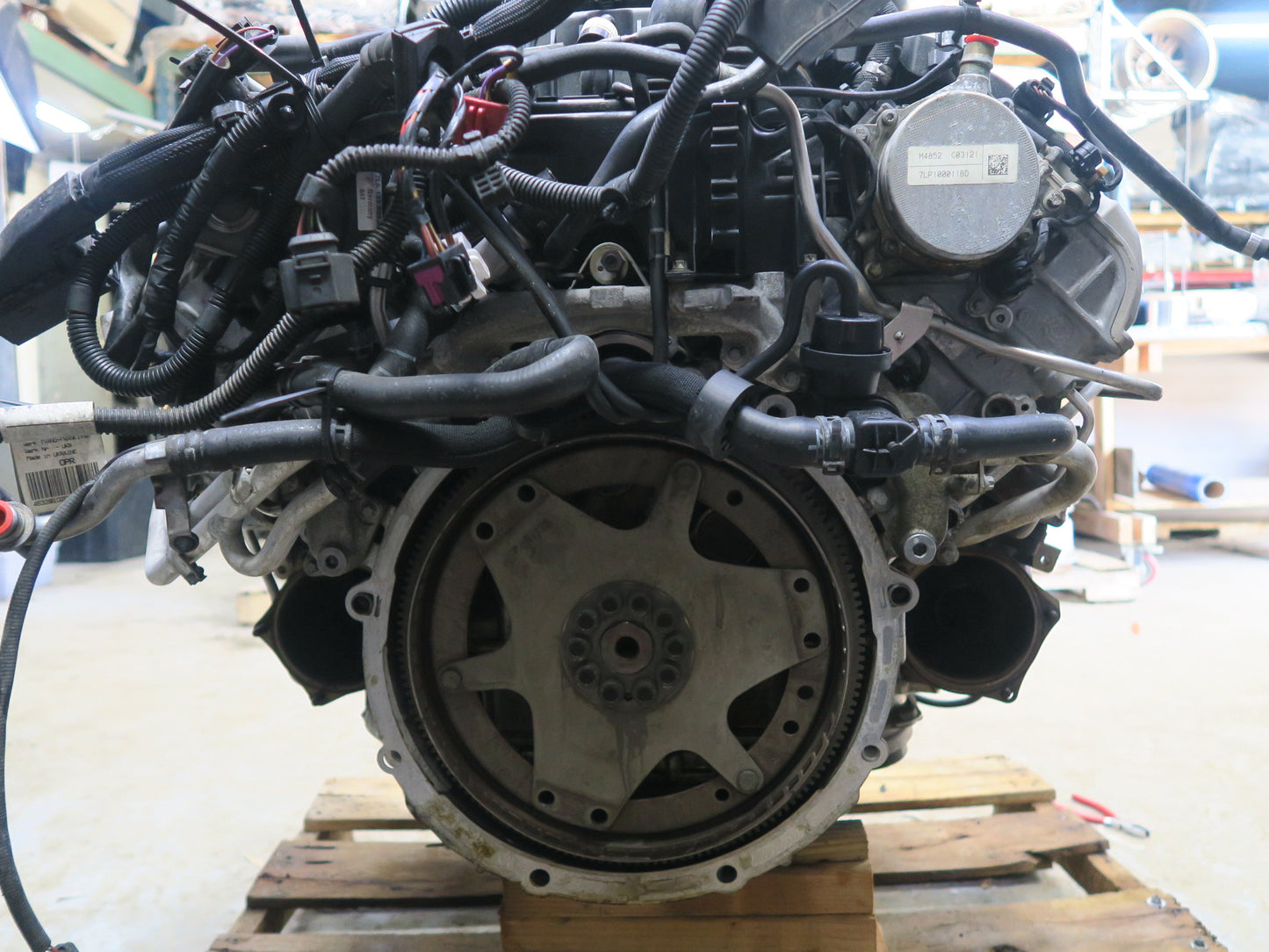 2011-2014 Porsche Cayenne 958 4.8L AWD Turbo V8 M48.52 Complete Engine Motor