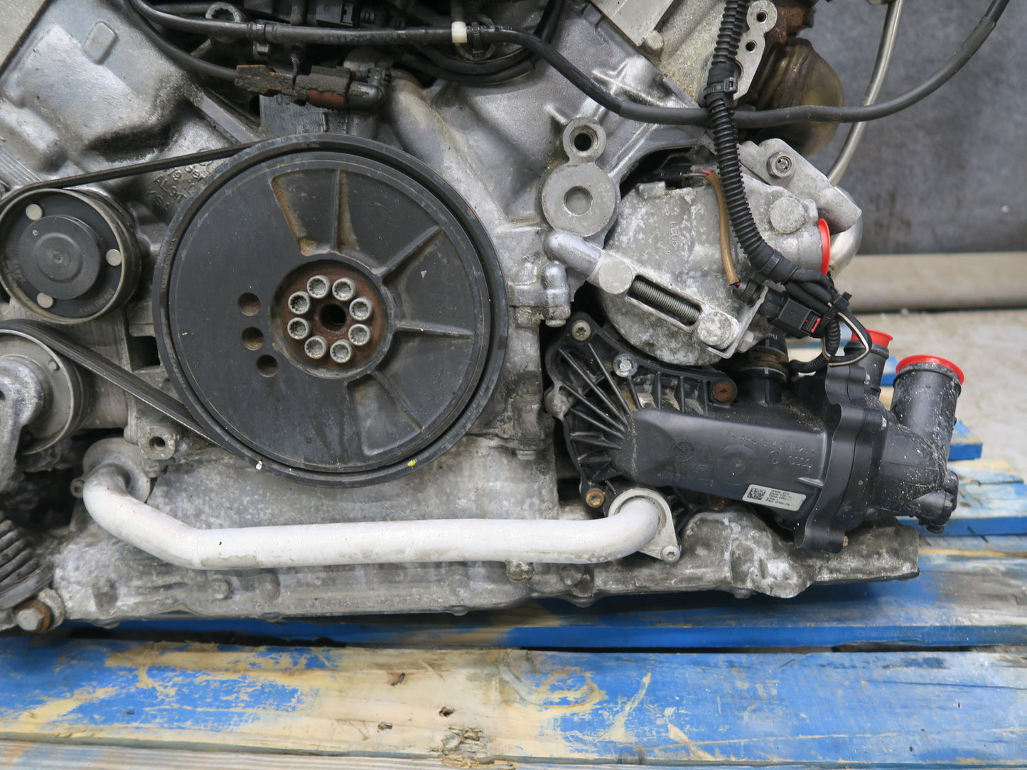 09-12 Audi S5 4.2L Caua AWD VIN V 5TH Digit A/T Complete Engine Motor 81k Miles