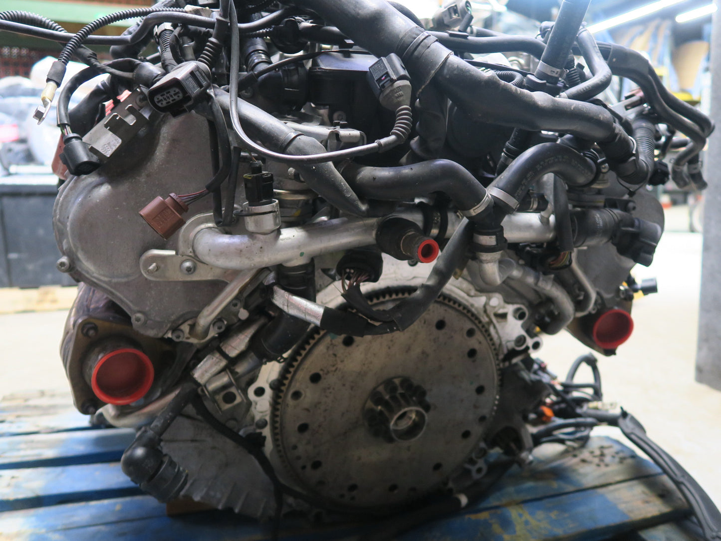 09-12 Audi S5 4.2L Caua AWD VIN V 5TH Digit A/T Complete Engine Motor 81k Miles