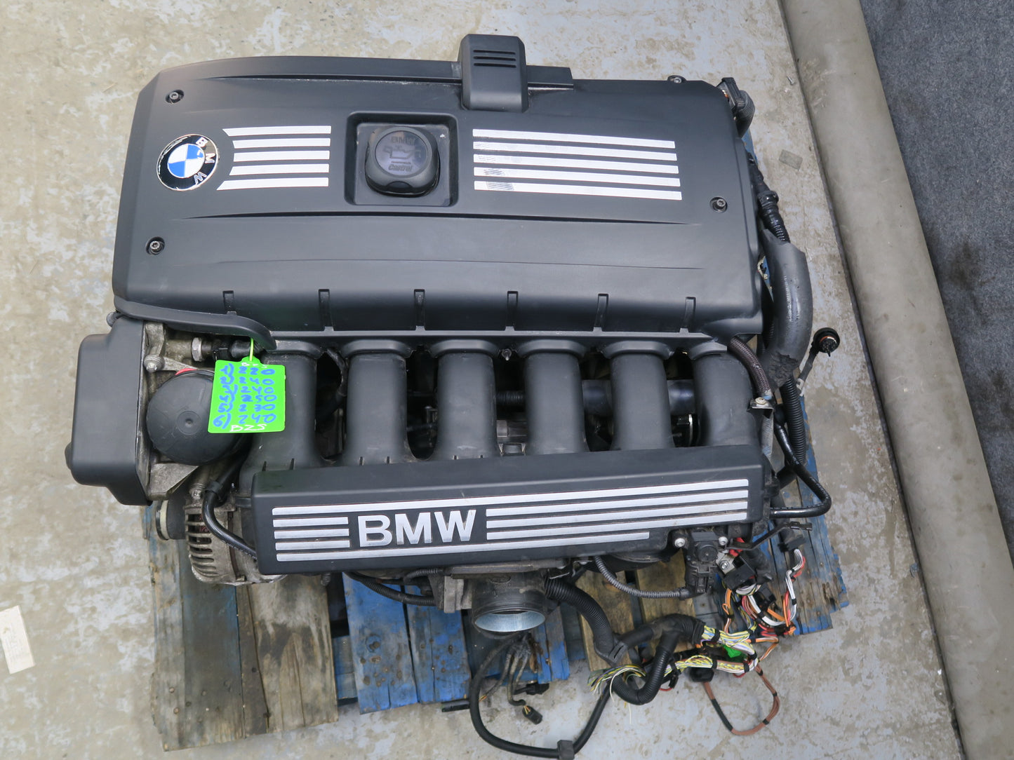 07-08 BMW E85 Z4 3.0si N52 N52B30 RWD A/T Complete Engine Motor 105k OEM