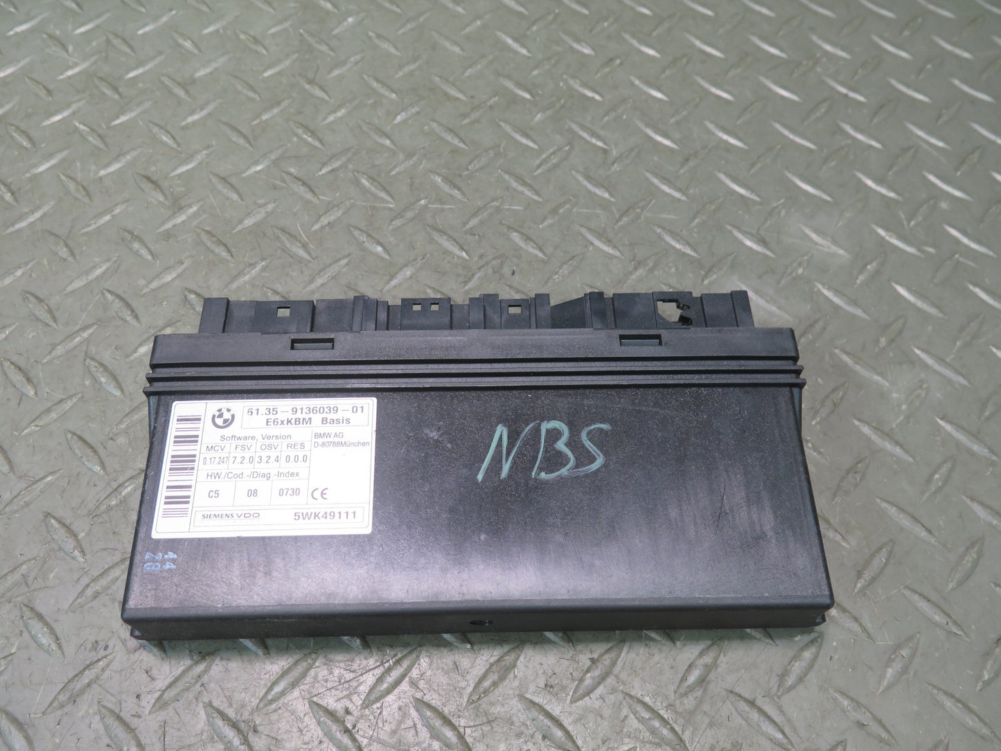 2006-2010 BMW E63 E64 M6 Body Control Module Unit BCM BCU 9136039