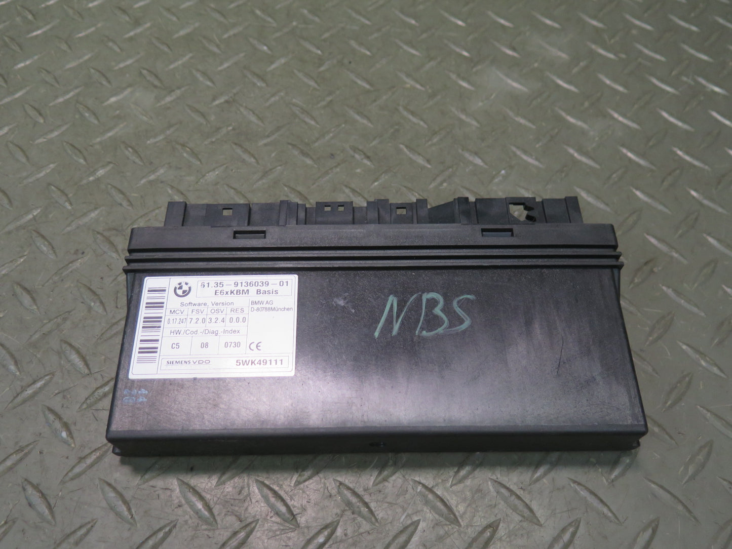 2006-2010 BMW E63 E64 M6 Body Control Module Unit BCM BCU 9136039