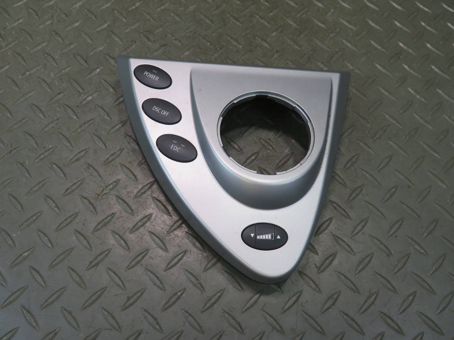2006-2007 BMW E63 E64 M6 SMG Shifter Trim Bezel Cover Panel w Switches 7898248