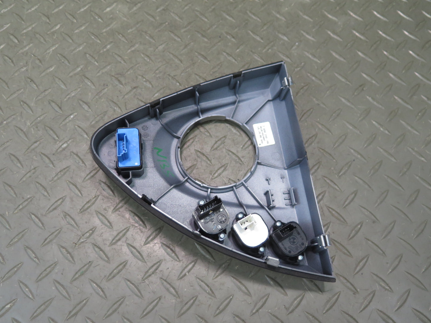 2006-2007 BMW E63 E64 M6 SMG Shifter Trim Bezel Cover Panel w Switches 7898248