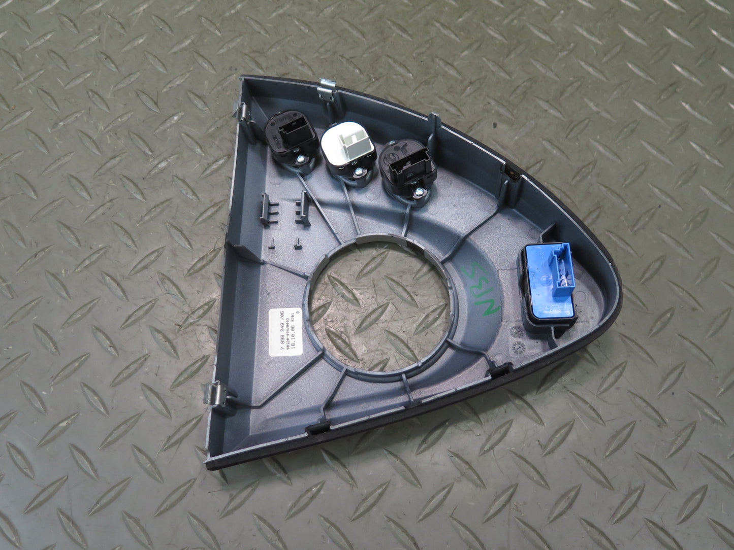 2006-2007 BMW E63 E64 M6 SMG Shifter Trim Bezel Cover Panel w Switches 7898248