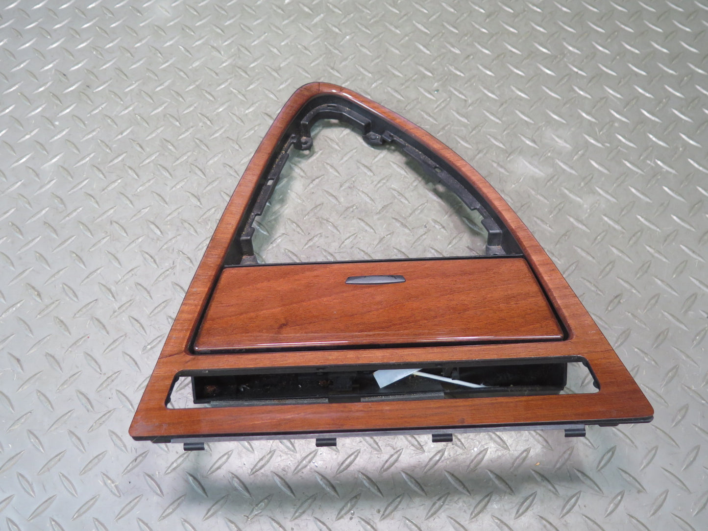 2006-2010 BMW E63 E64 M6 Front Center Console Shifter Storage Wood Trim Panel