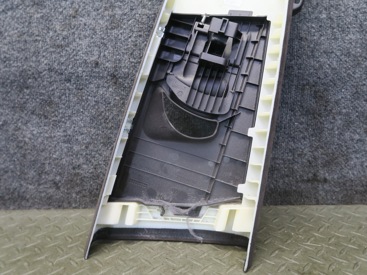 2015-2018 Porsche Macan Interior B Pillar Upper Trim Cover Panel Alcantara Set