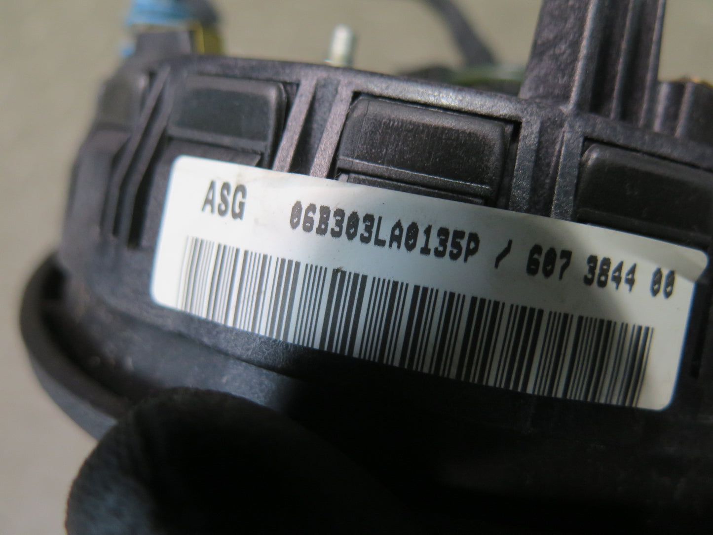 06-08 BMW E63 E64 M6 FRONT LEFT DRIVER SIDE STEERING WHEEL SRS AIRBAG OEM
