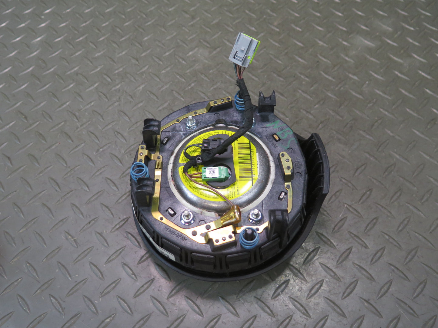06-08 BMW E63 E64 M6 FRONT LEFT DRIVER SIDE STEERING WHEEL SRS AIRBAG OEM