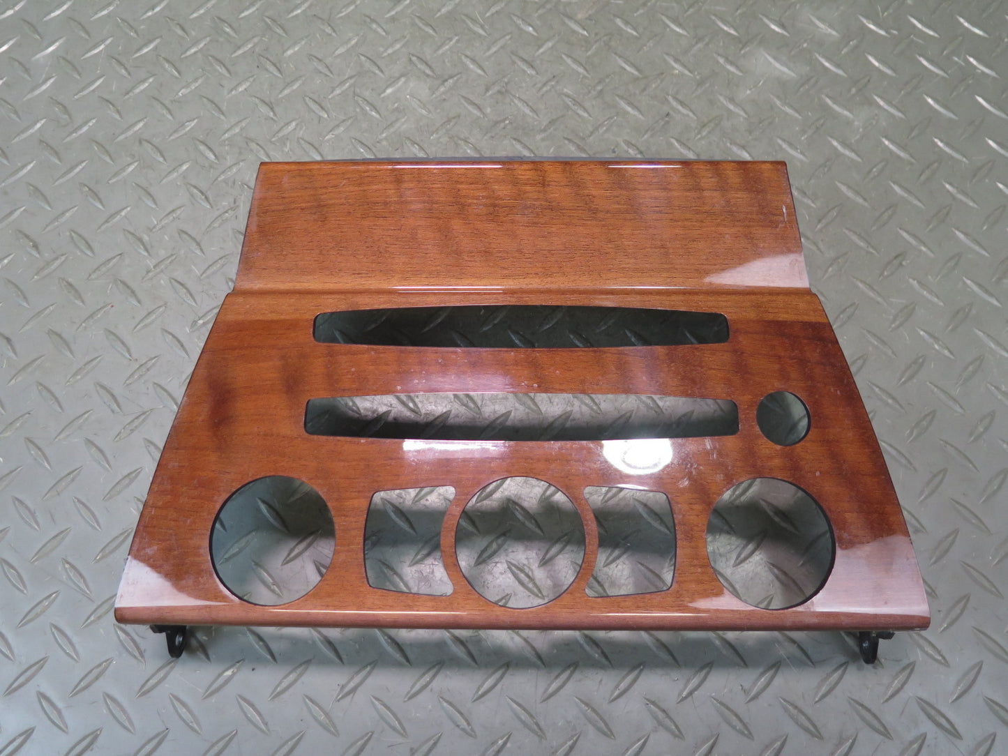 2006-2010 BMW E63 E64 M6 Dash Center Climate Control Wood Trim Bezel Panel