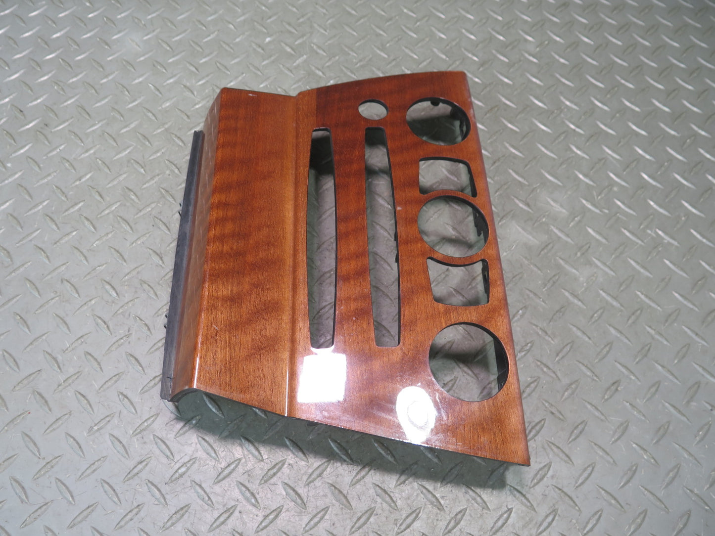 2006-2010 BMW E63 E64 M6 Dash Center Climate Control Wood Trim Bezel Panel