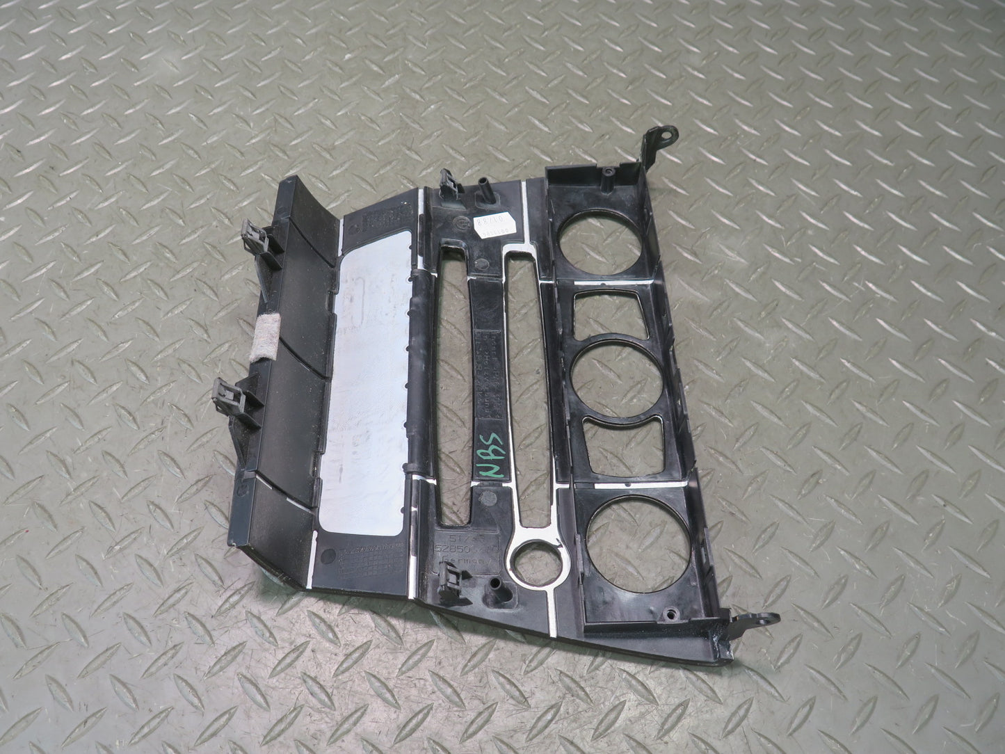 2006-2010 BMW E63 E64 M6 Dash Center Climate Control Wood Trim Bezel Panel