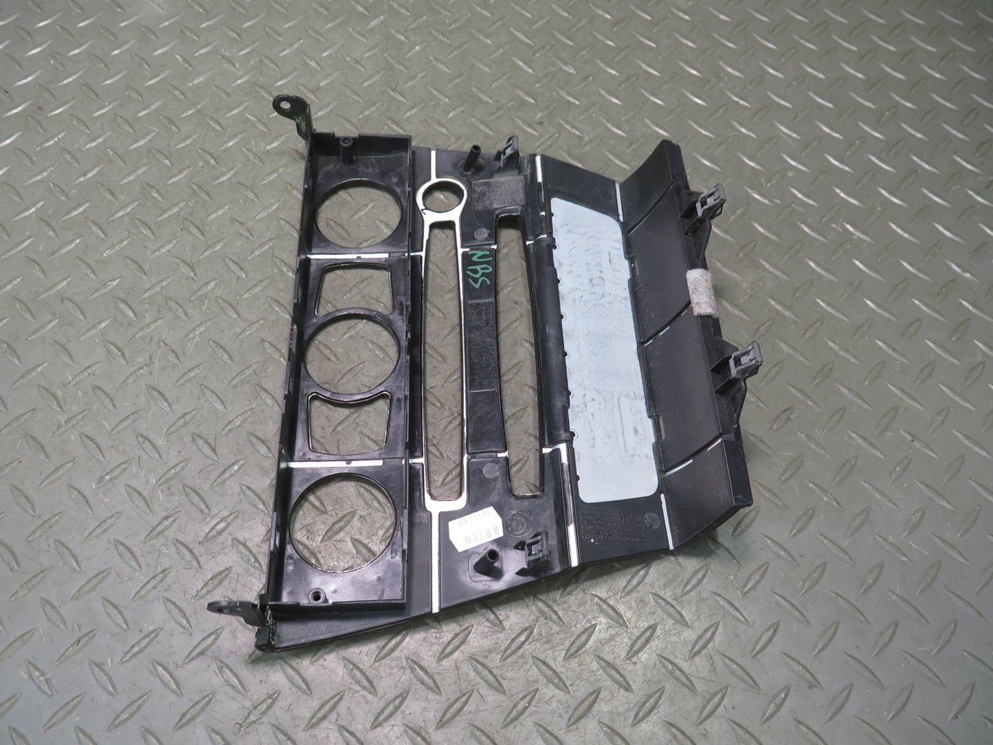 2006-2010 BMW E63 E64 M6 Dash Center Climate Control Wood Trim Bezel Panel