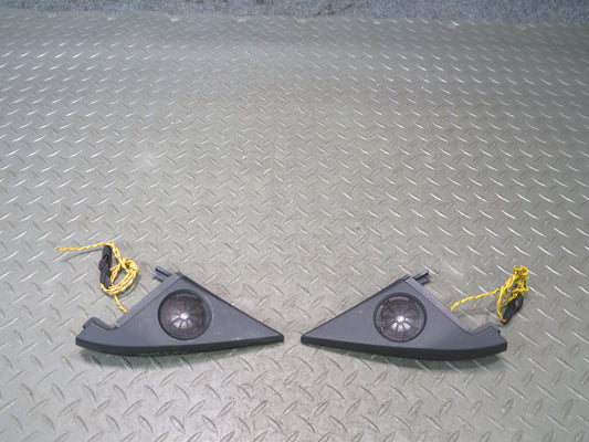 2006-2010 BMW E63 E64 M6 Door TOP Hifi Audio Tweeter w Trim Panel Set of 2