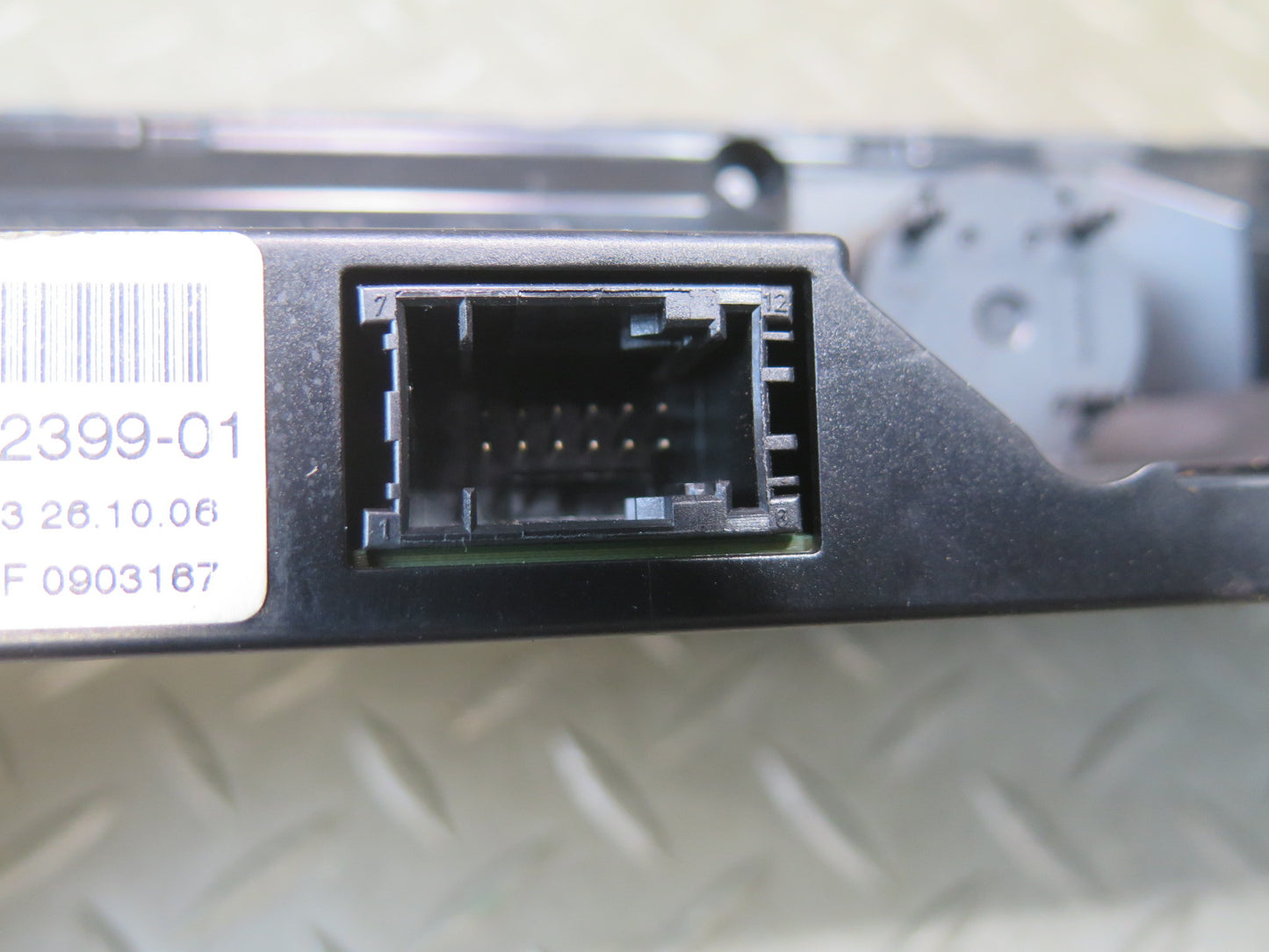 2006-2008 BMW E63 E64 M6 A/C Heater Climate Control Switch Panel 9122399
