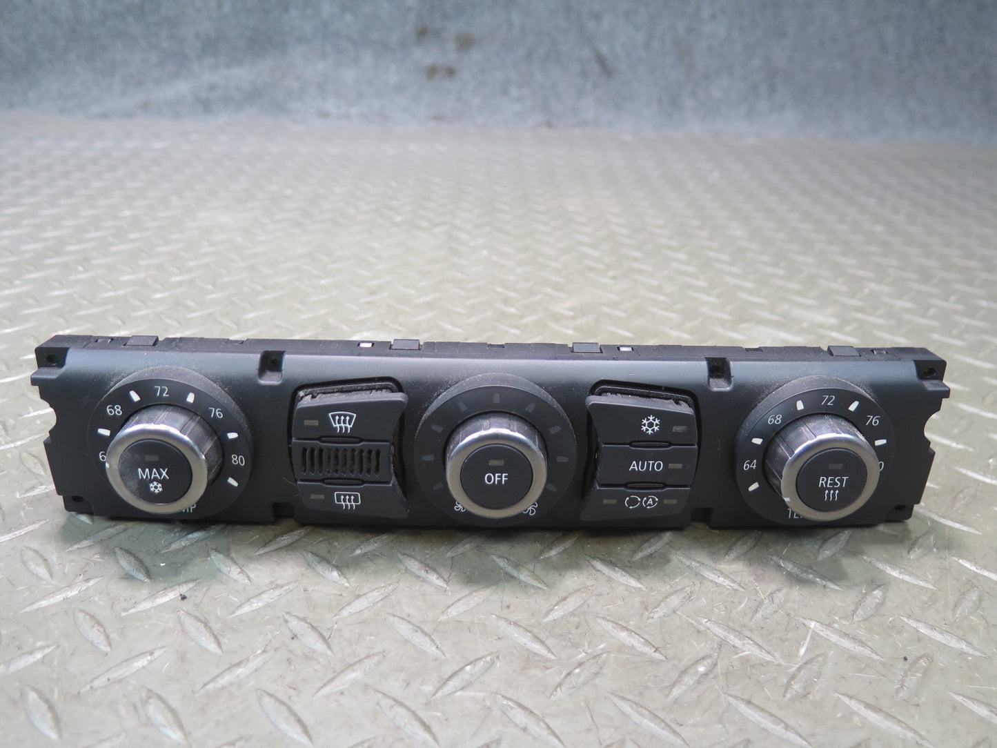 2006-2008 BMW E63 E64 M6 A/C Heater Climate Control Switch Panel 9122399