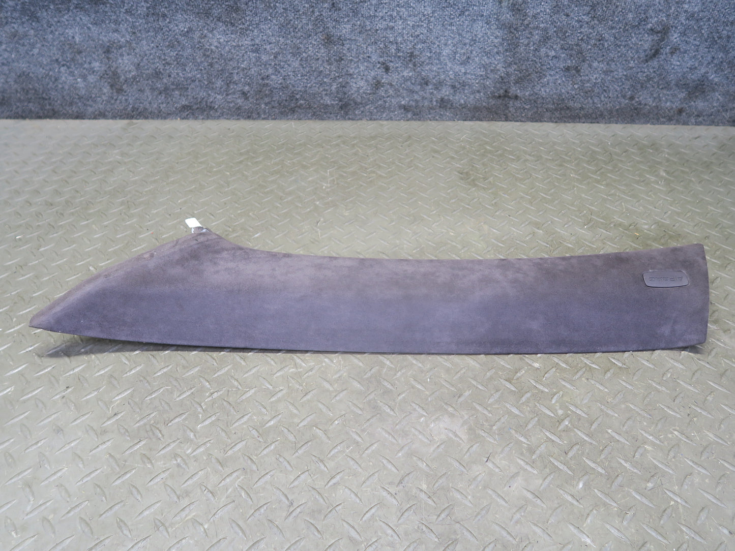 2015-2018 Porsche Macan Interior A Pillar Upper Trim Cover Panel Alcantara Set