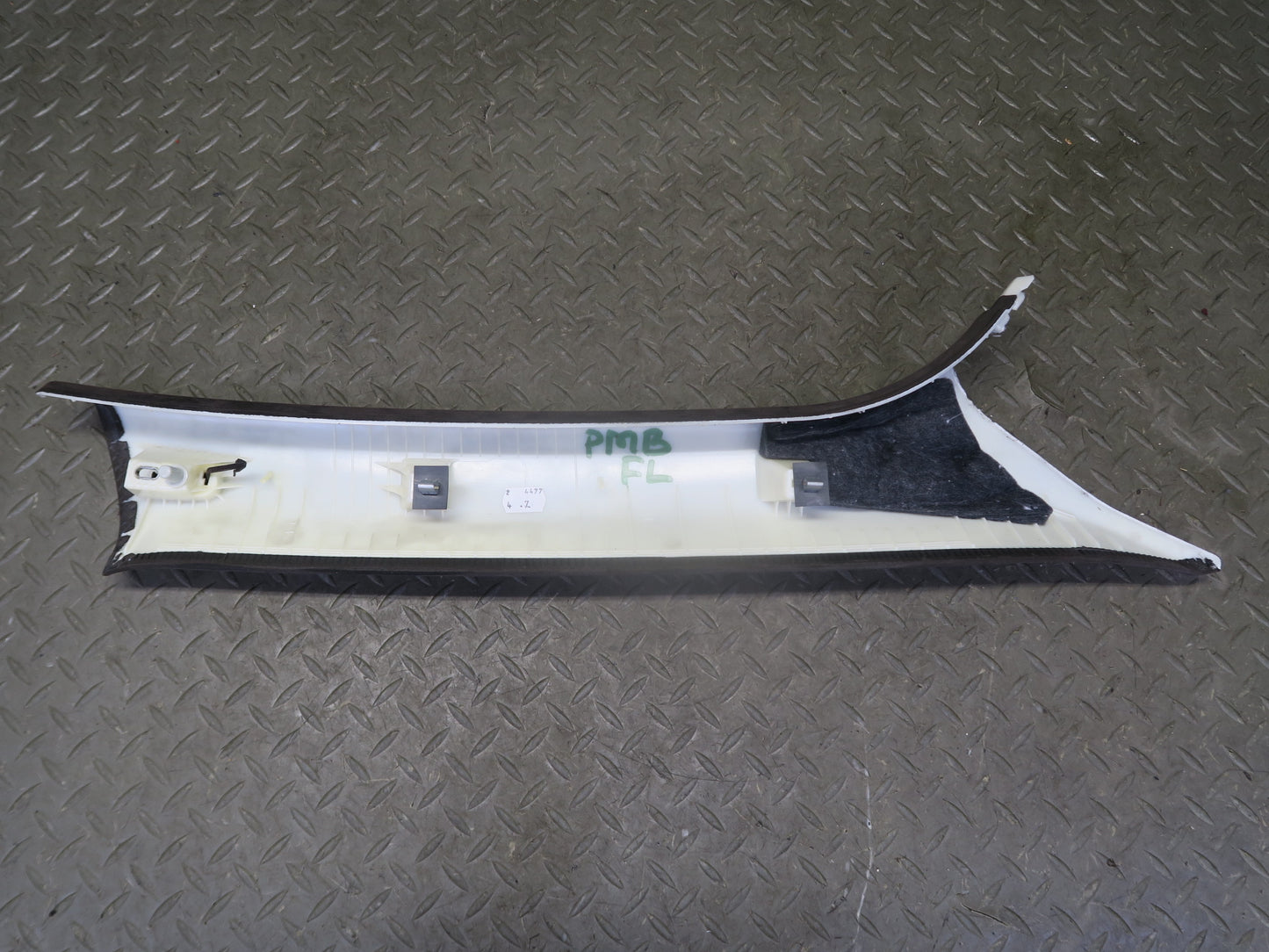 2015-2018 Porsche Macan Interior A Pillar Upper Trim Cover Panel Alcantara Set