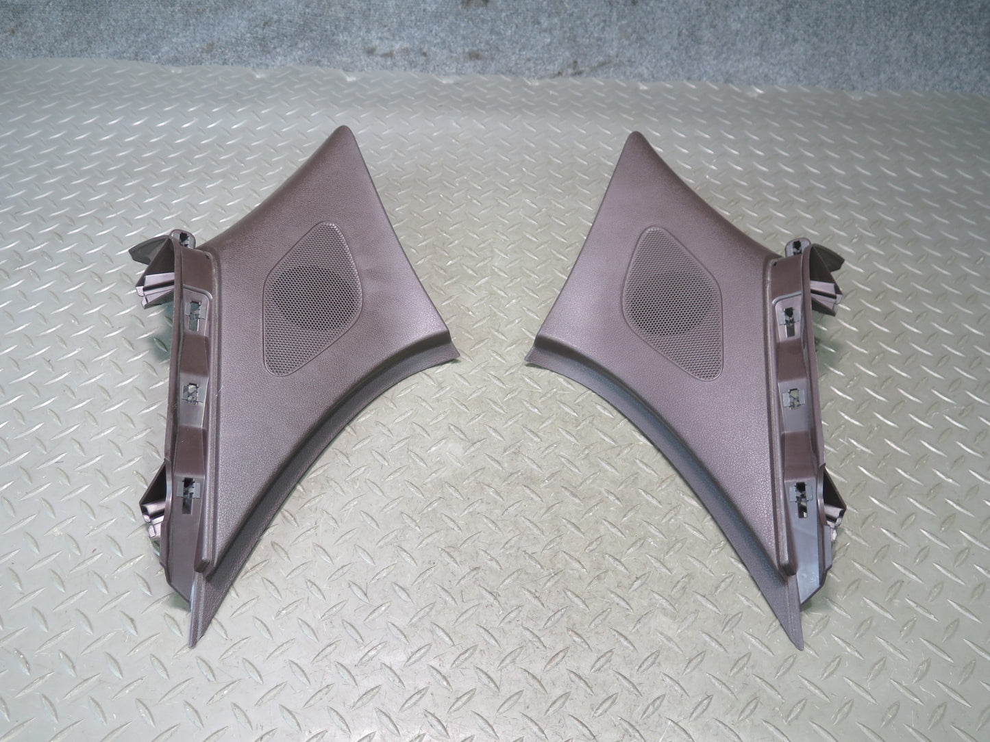 2015-2018 Porsche Macan Rear Interior D Pillar Trim Cover Panel Set of 2
