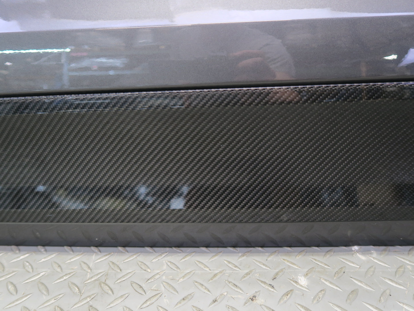 2015-2018 Porsche Macan Front Left Driver Side Door Shell Panel Gray