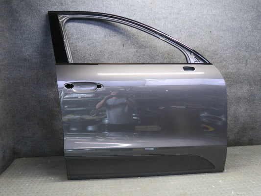 2015-2018 Porsche Macan Front Right Passenger Side Door Shell Panel Gray