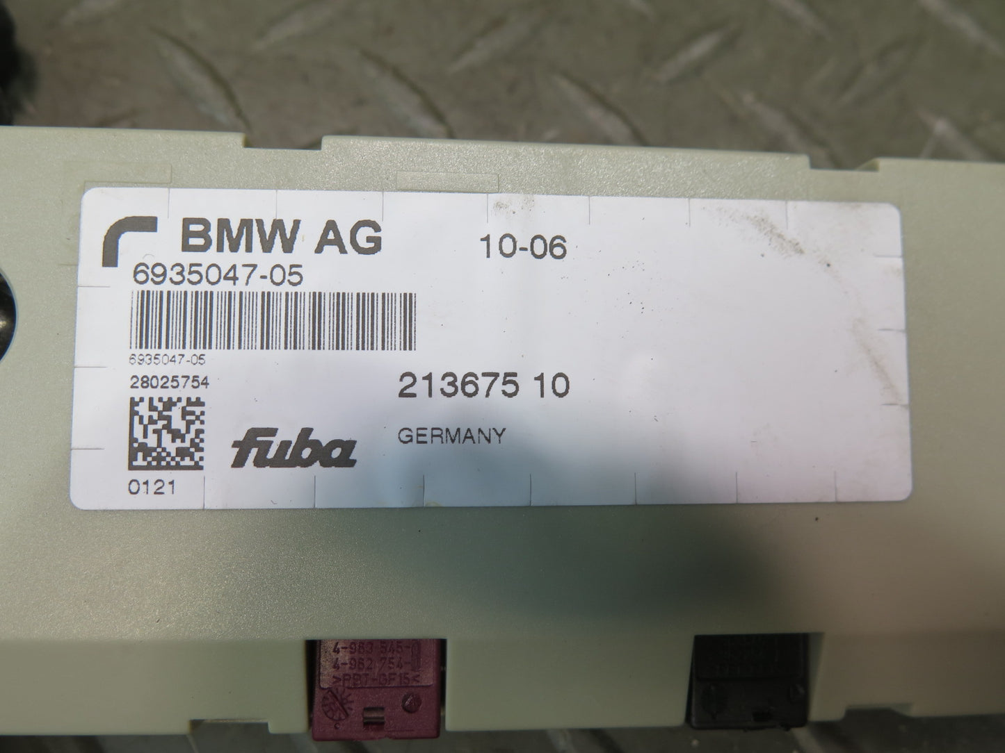 2006-2010 BMW E64 M6 Convertible Radio Antenna Diversity Amplifier AMP Module