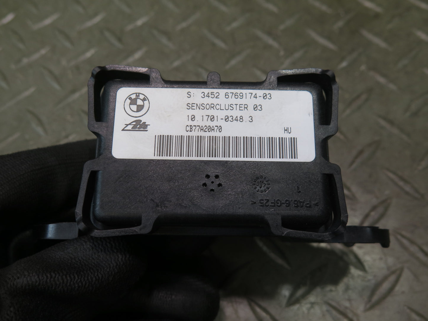 06-08 BMW E86 E85 Z4 N52 S54 ABS DSC YAW Speed Acceleration Sensor 6769174 OEM