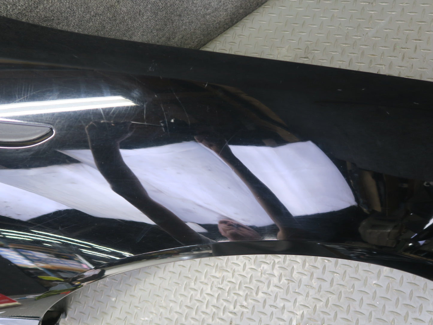 02-05 Ford Thunderbird Front Right Fender Shell Panel Cover Black OEM
