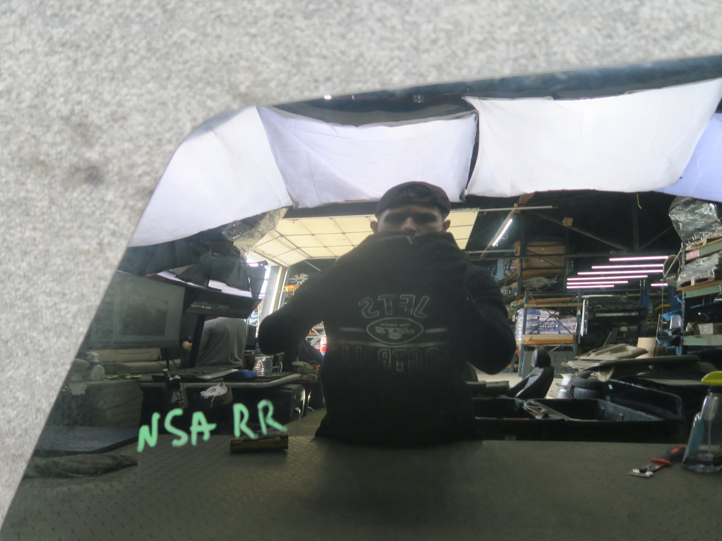 96-98 Nissan Stagea WGC34 Rear Right Door Window Tinted Glass OEM
