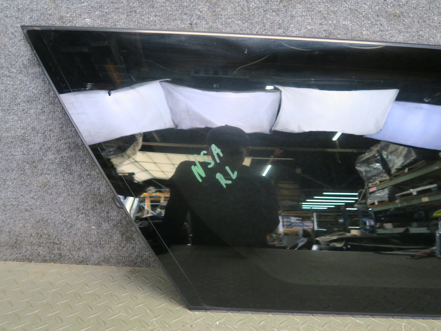 96-98 Nissan Stagea WGC34 Rear Left Quarter Window Heated Tinted Glass OEM