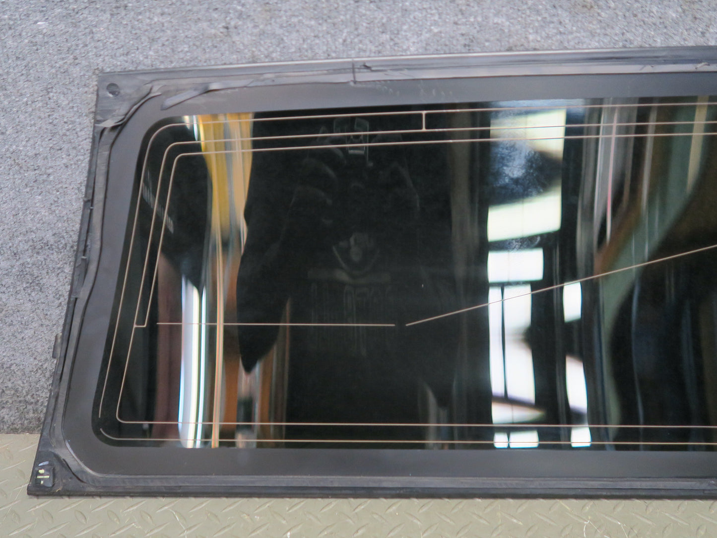 96-98 Nissan Stagea WGC34 Rear Left Quarter Window Heated Tinted Glass OEM