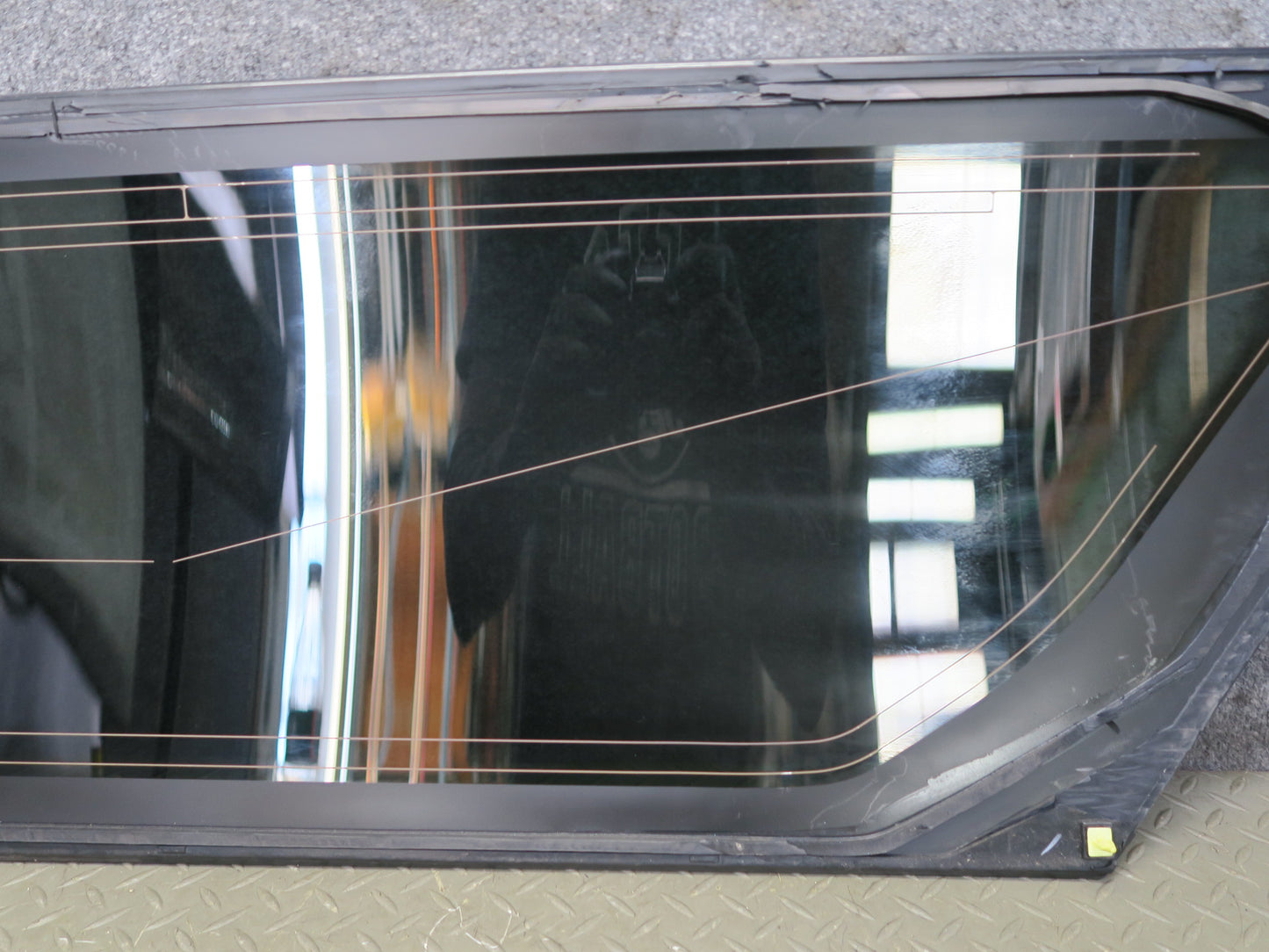 96-98 Nissan Stagea WGC34 Rear Left Quarter Window Heated Tinted Glass OEM