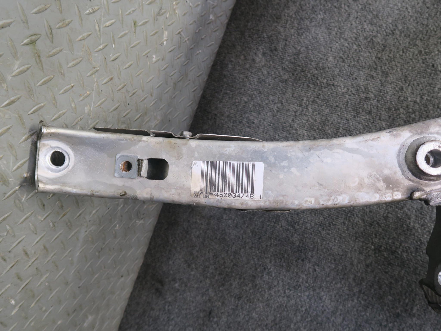 2007-2010 BMW E64 M6 Convertible Front Suspension Sub Frame Crossmember Carrier