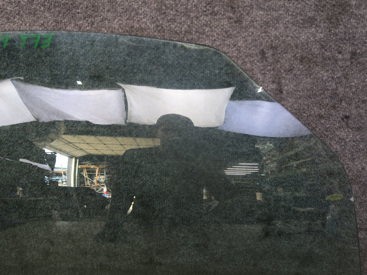 02-05 Ford Thunderbird Right Passenger Door Glass Window OEM