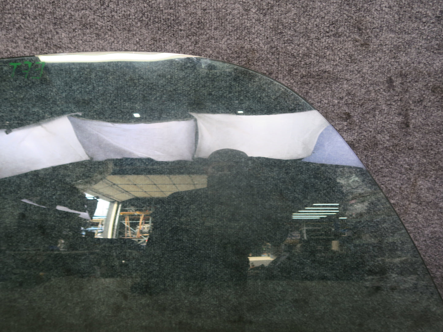 02-05 Ford Thunderbird Left Driver Door Glass Window OEM