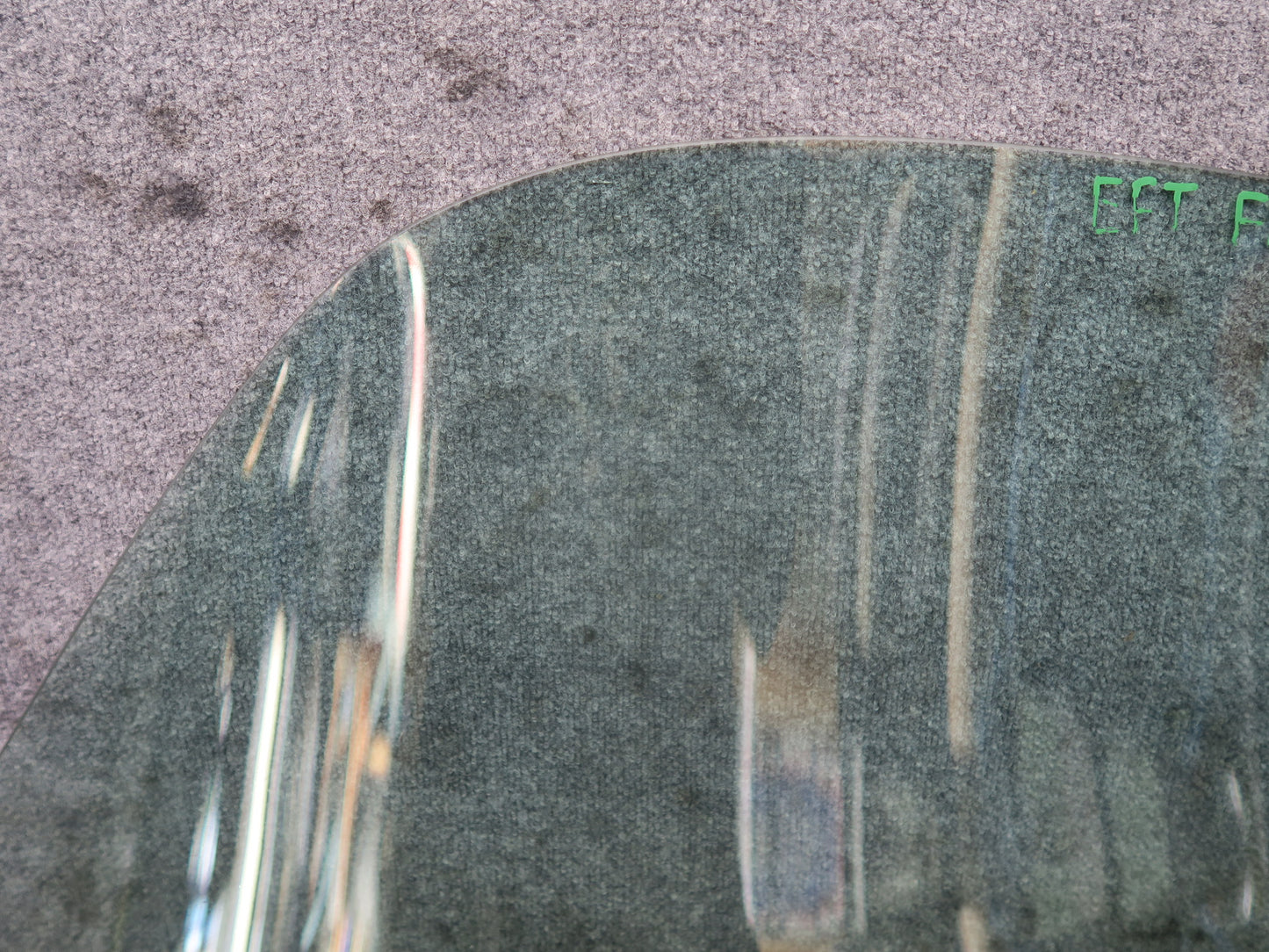 02-05 Ford Thunderbird Left Driver Door Glass Window OEM