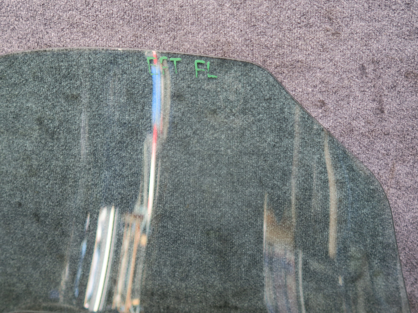 02-05 Ford Thunderbird Left Driver Door Glass Window OEM