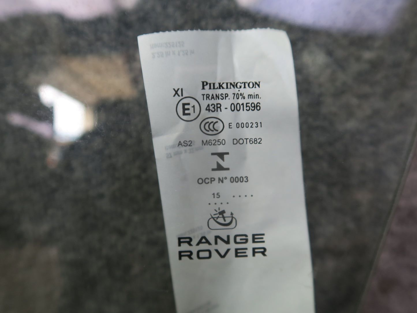 2014-2022 Range Rover Sport L494 Front Left Door Glass Window