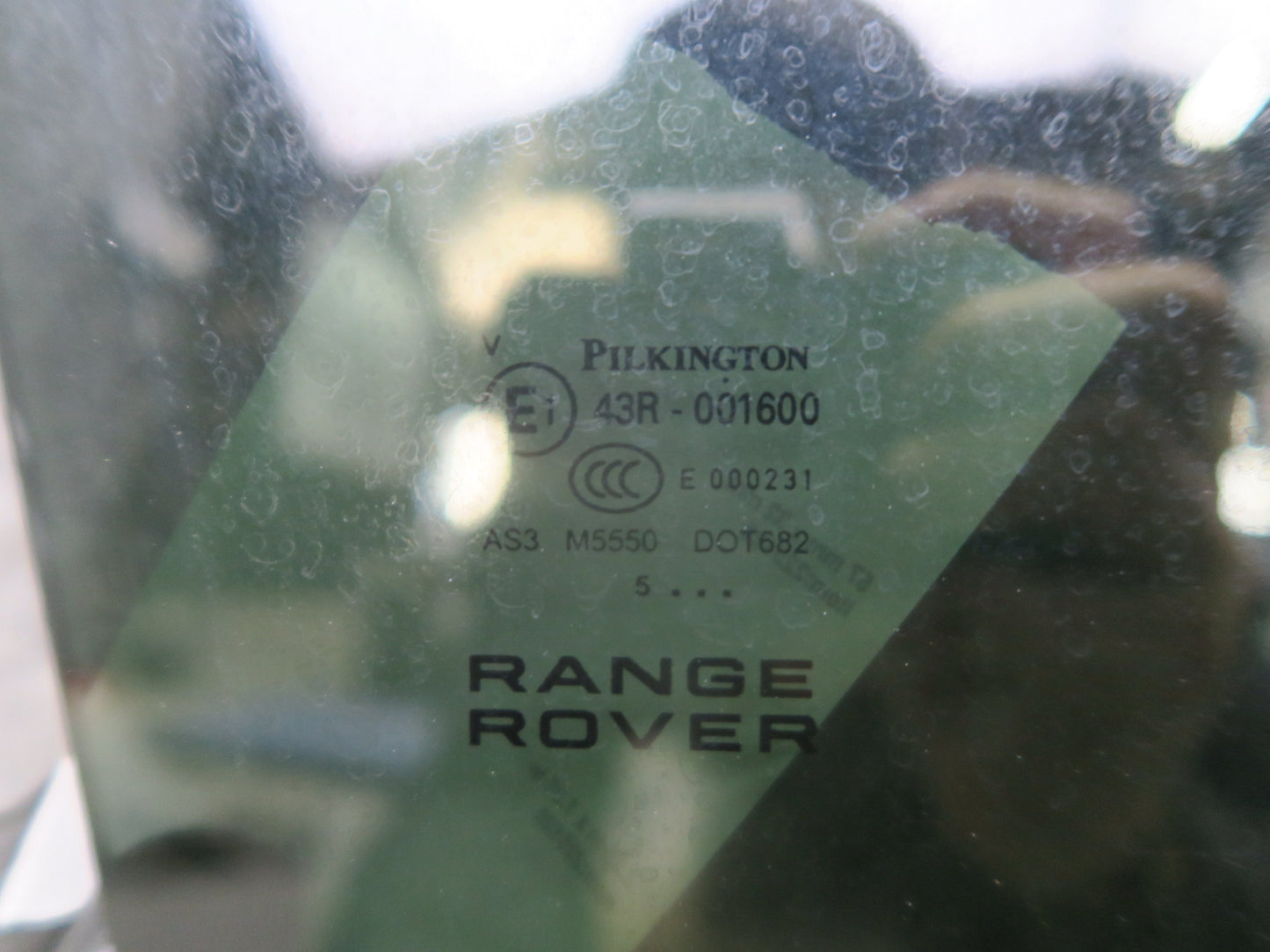 2014-2022 Range Rover Sport L494 Rear Right Door Glass Window