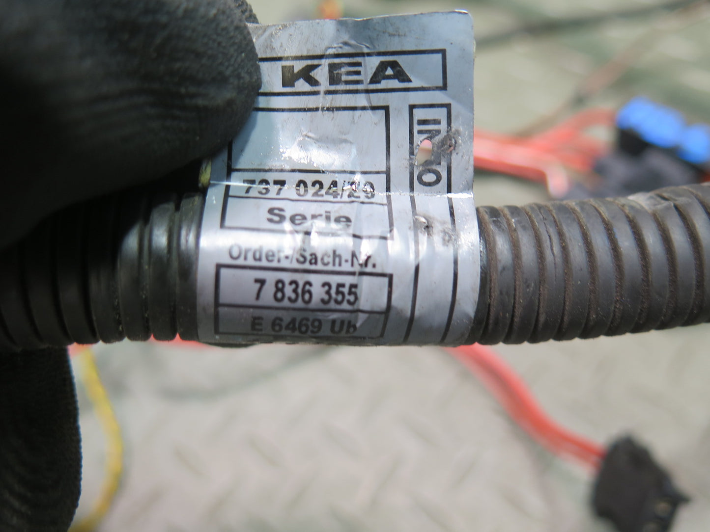 2006-2010 BMW E63 E64 M6 M5 SMG Transmission Wire Wiring Harness 7836355