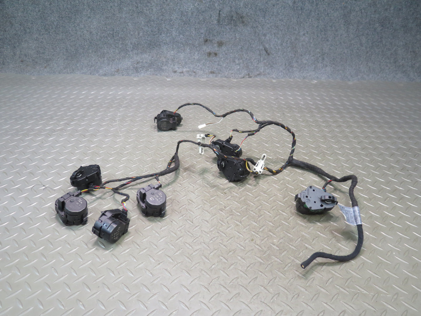 2006-2010 BMW E63 E64 M6 A/C Heater Flap Door Actuator Motor Wiring Set