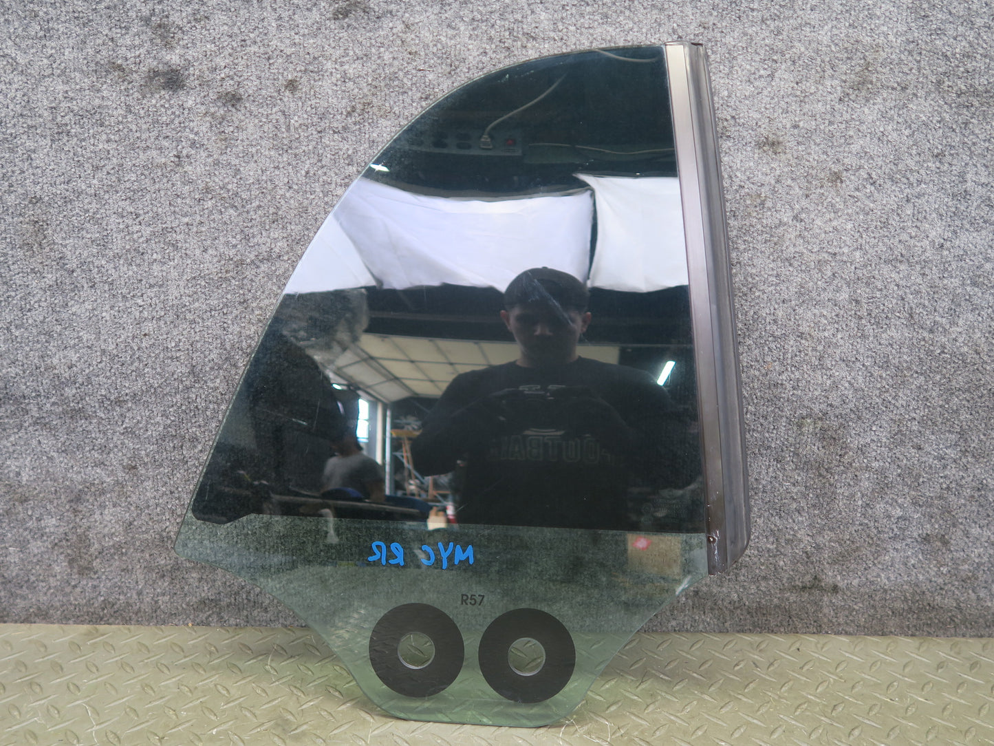 09-15 Mini Cooper R57 Convertible Rear Right Quarter Glass Window Tinted OEM